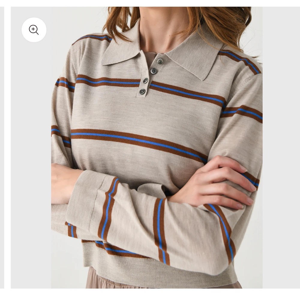 Leset JAMES STRIPE POLO